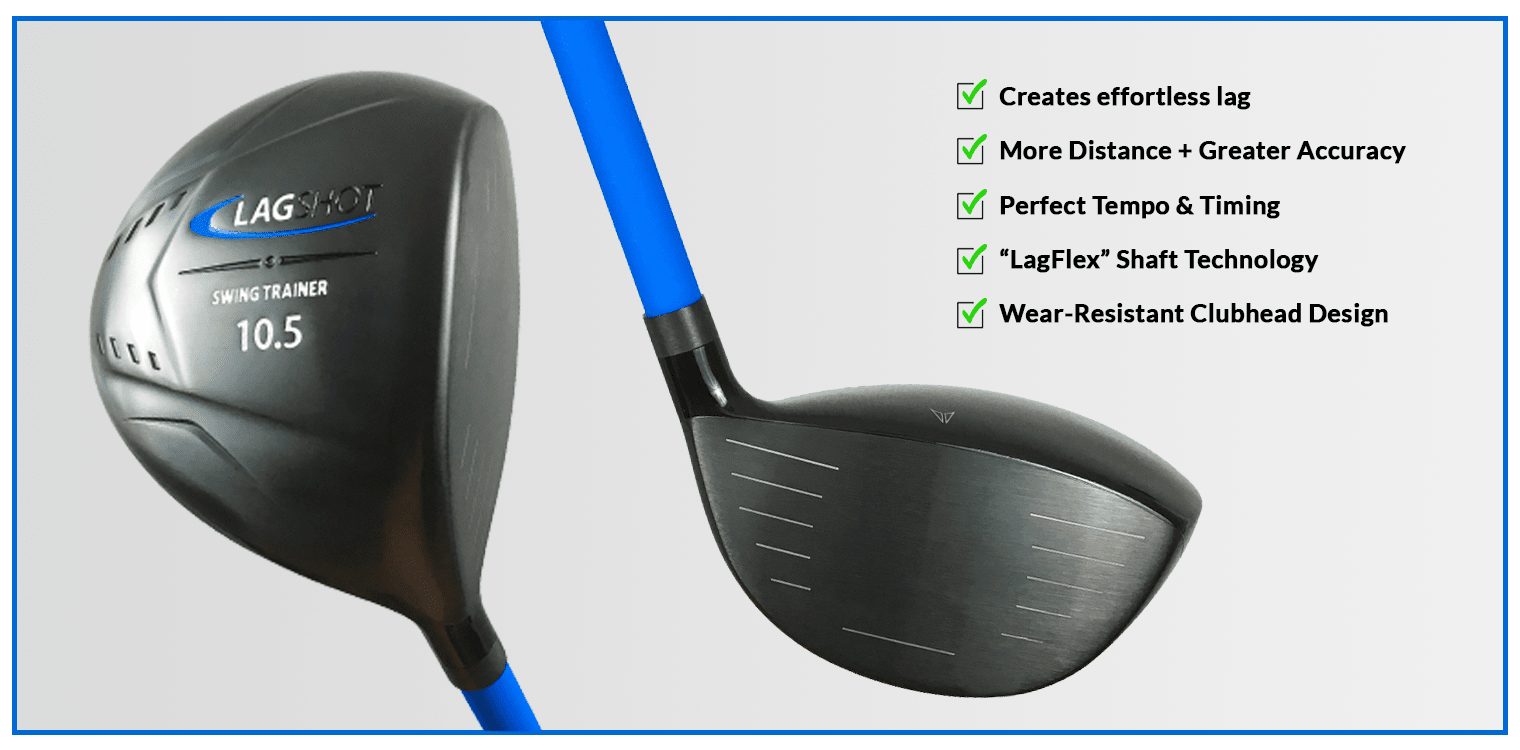 Lag Shot Golf Swing Training Aid 1 Swing Trainer in Golf!