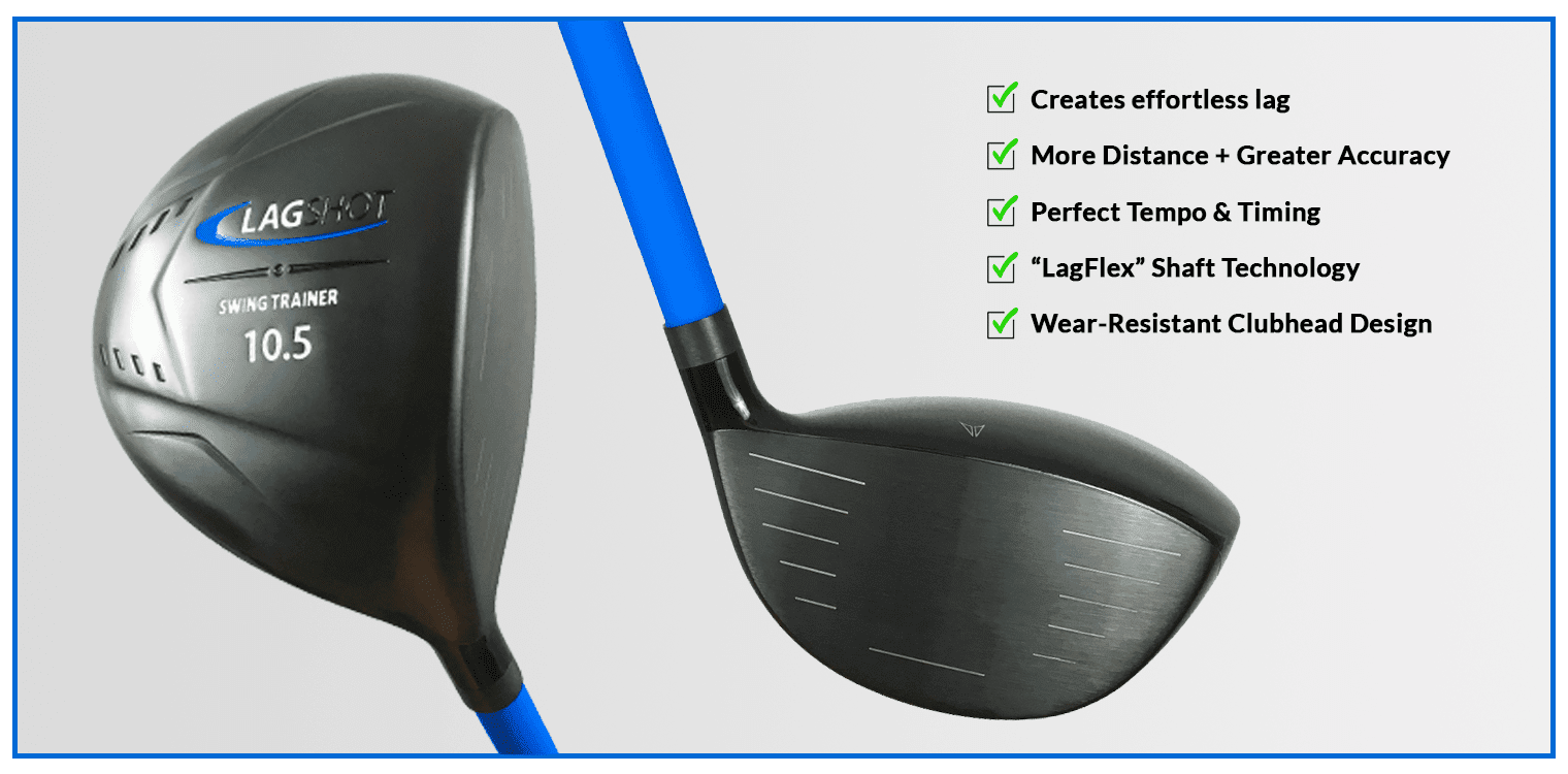 Lag Shot Golf Swing Training Aid 1 Swing Trainer in Golf!